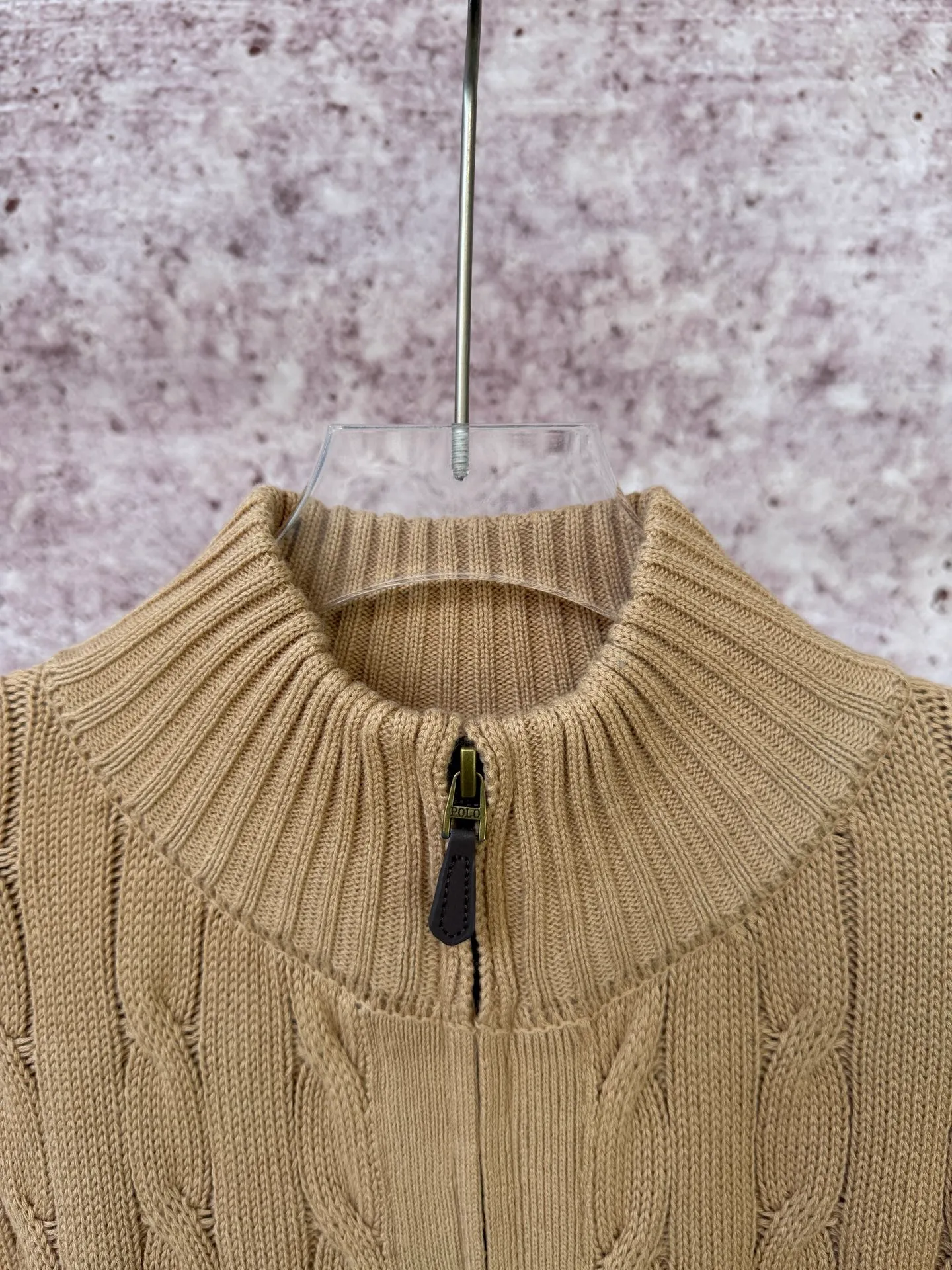 P260 Ralph Lauren's new autumn full-zip sweater jacket, the same style for men and women, can be worn as an inner layer or as a jacket, original pure cotton washed yarn, customized hardware accessories, original exquisite pony logo embroidery, fine workmanship, recommended hot product